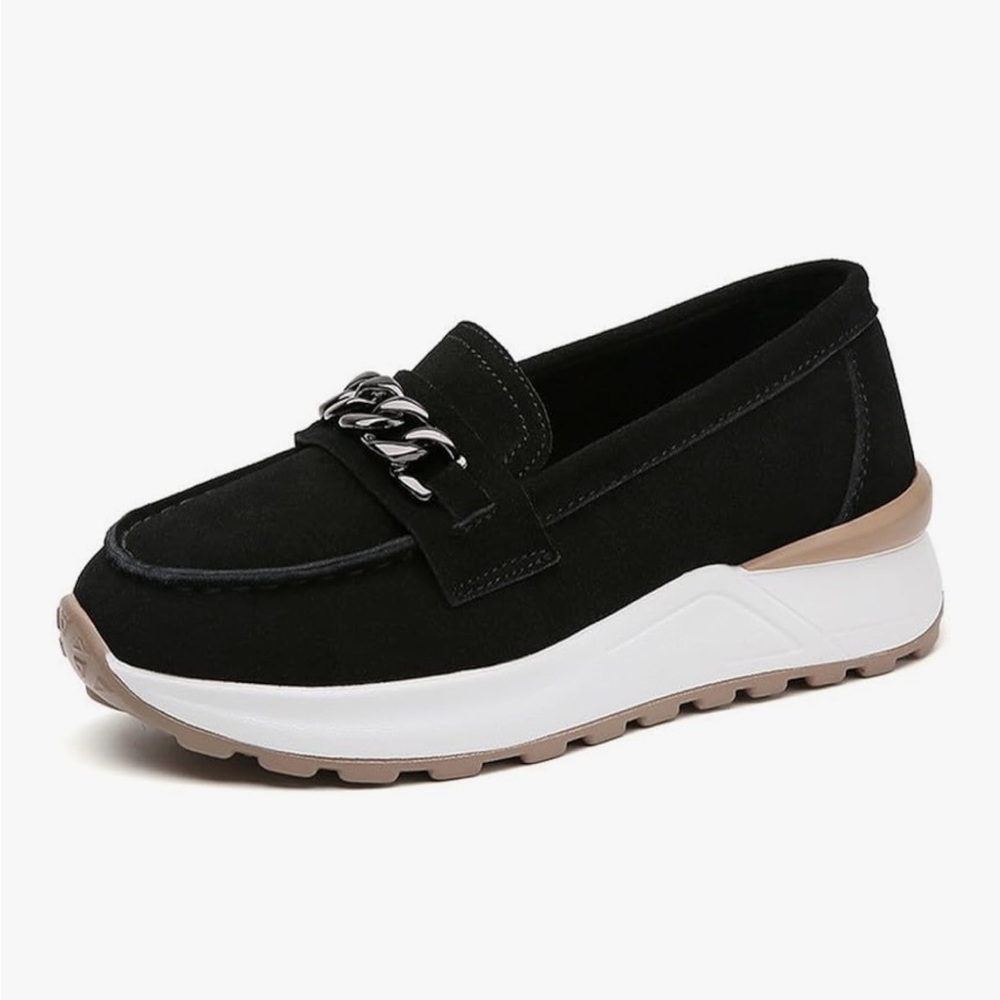 Stylish Black Loafers for Women